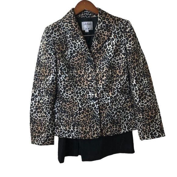 Collections for Le Suit Animal Print Skirt Set Sz 8 - Picture 2 of 10
